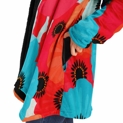 Boho Hippie Cloak – Basically a Walking Poppy Garden 🌸