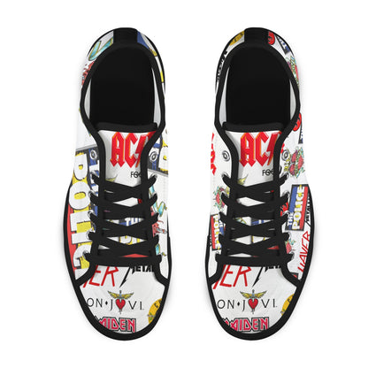 Yolo Vibe Shoes 80's 90's band classics Hand Detailed Men's ANY size