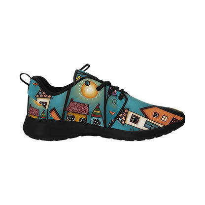 Women's Whimsical House Sneakers