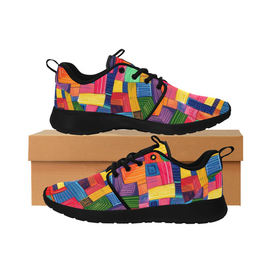 Rainbow Colors Women's Sneakers
