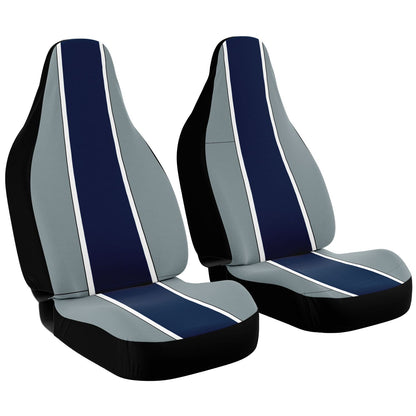 Navy & Silver Car Seats Cowboys Football