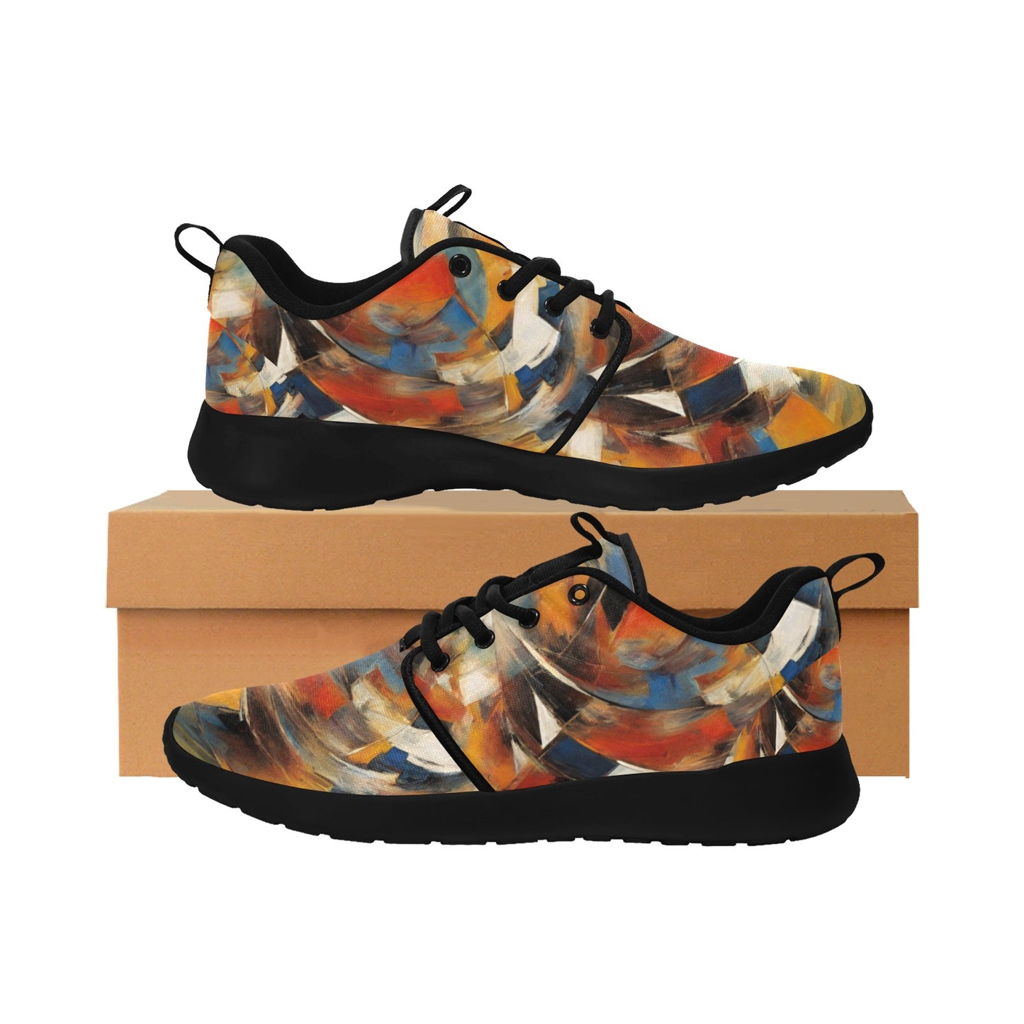 Women's Abstract Multi - Color Sneakers