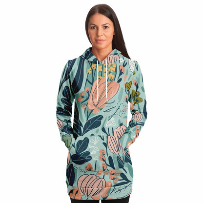 Athletic Longline Hoodie - #floral#flower#flowers#wallpaper#blooming