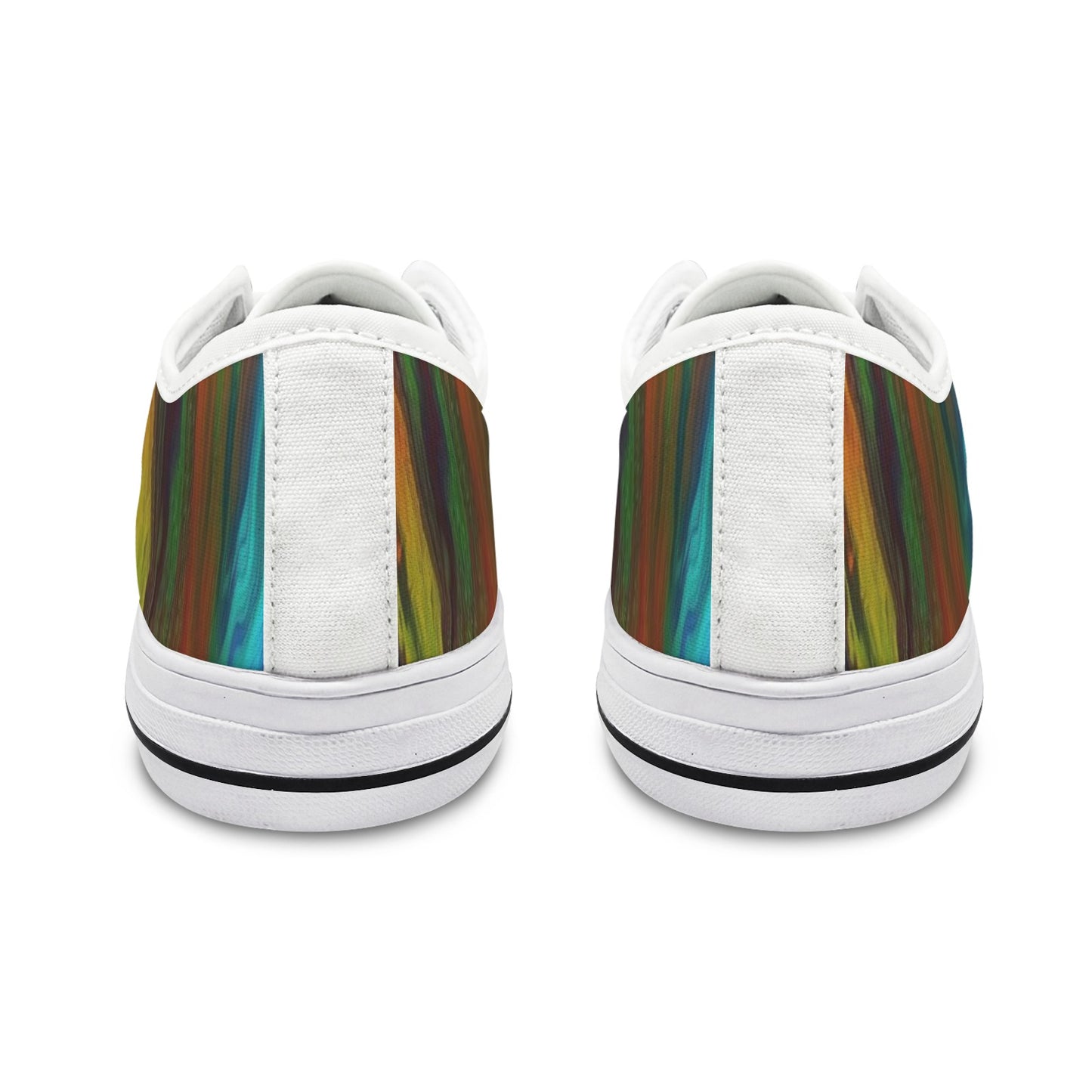 Low Top Multi-Color Women's Shoes