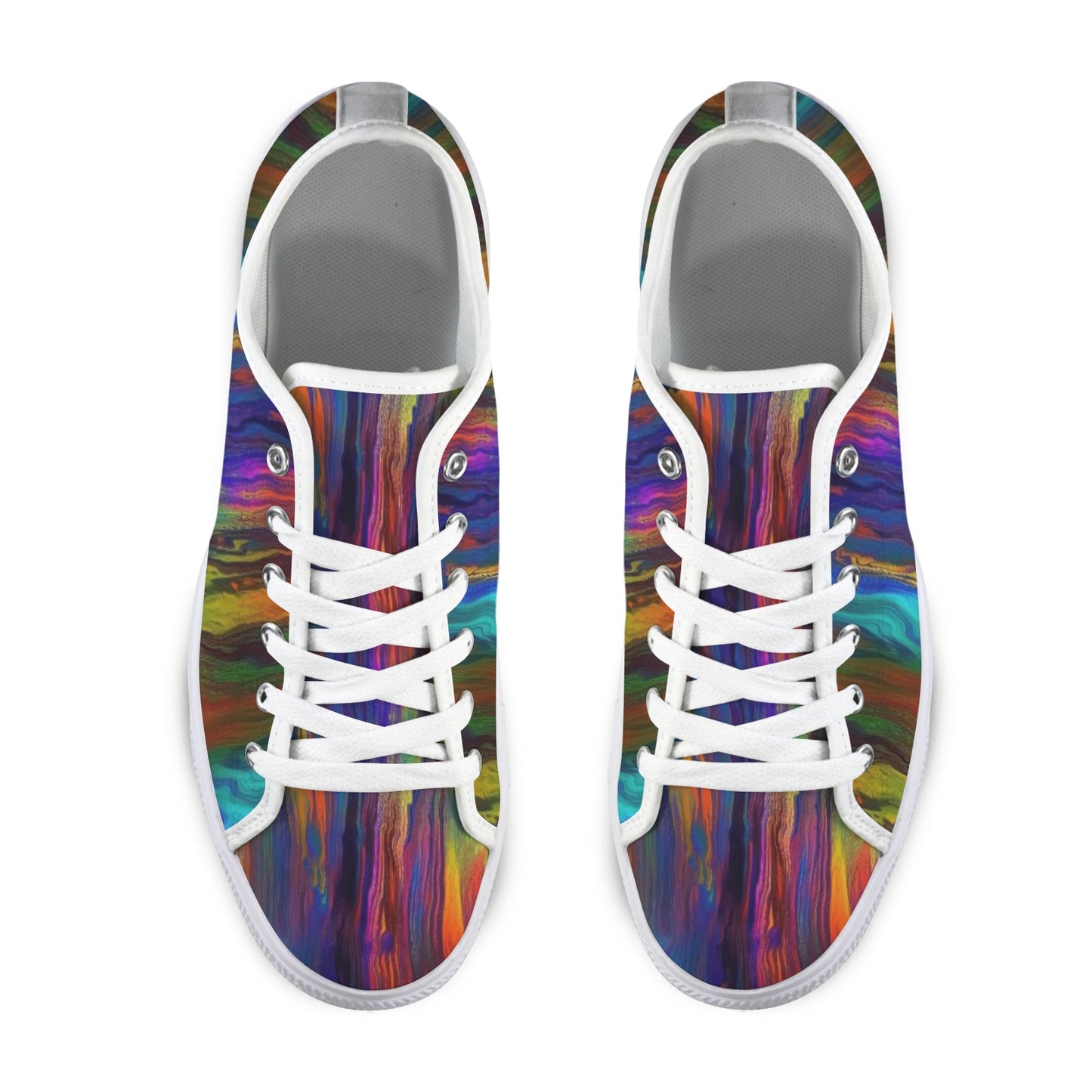Low Top Multi-Color Women's Shoes