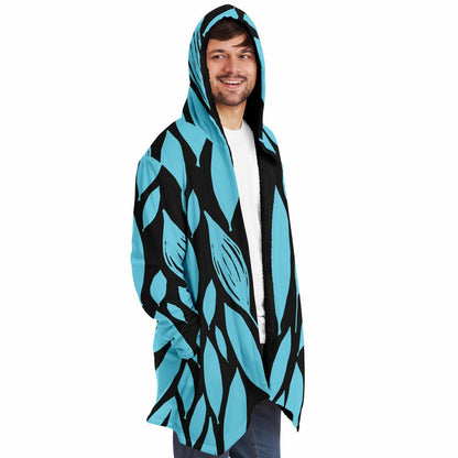 Black & Teal Boho Swirl Cloak 🌿 Because Subtlety Is Overrated