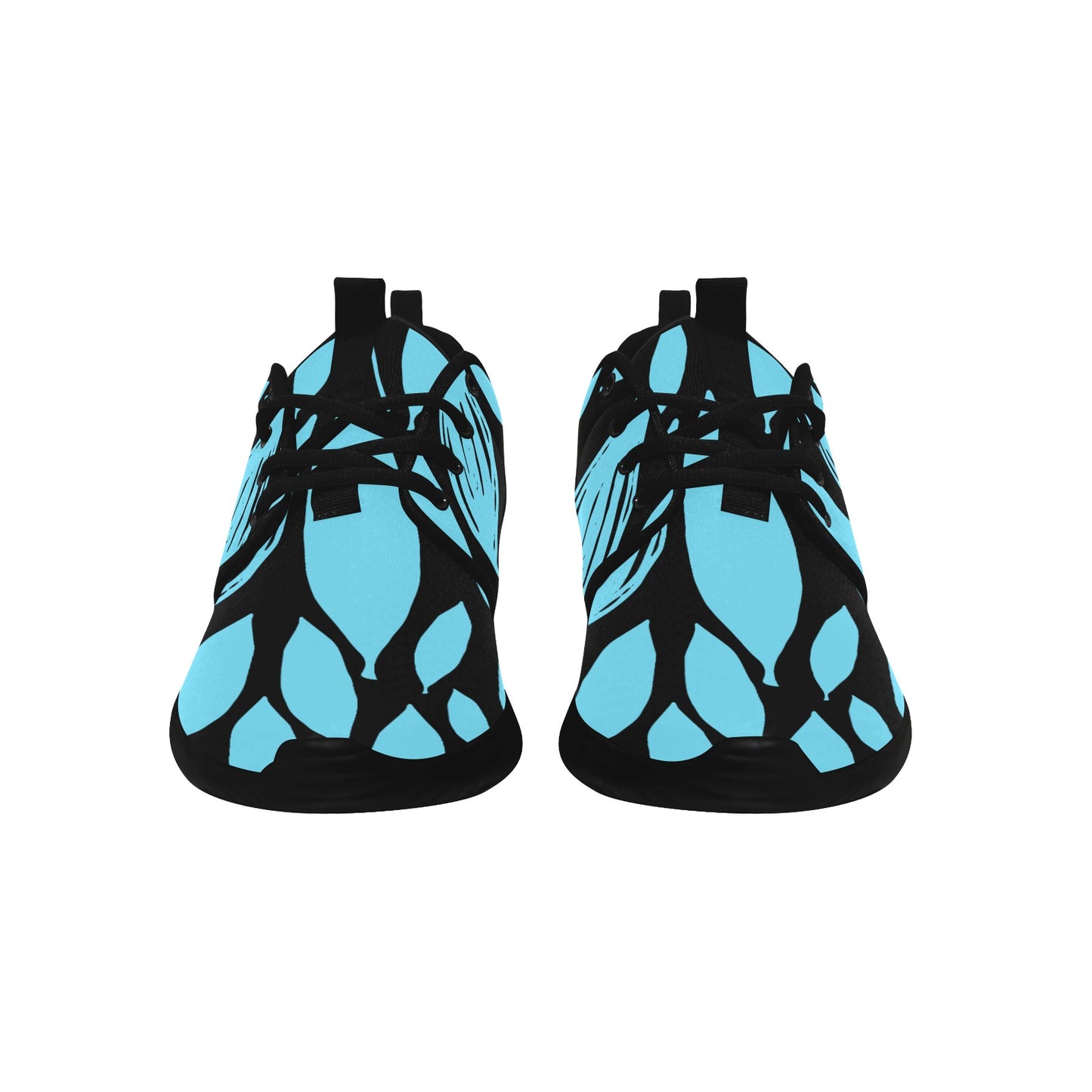 Teal & Black Women's Pull Loop Sneakers