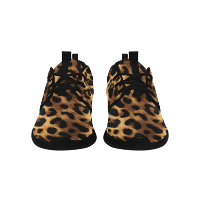 The Leopard Fur Women's Sneakers - Lightweight, Breathable & Bold