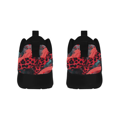 Red Leopard Women's Sneakers