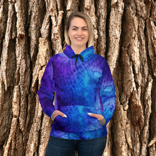 Vibrant Tie-Dye Athletic Hoodie, Trendy Pullover, Unisex Sports Hoodie, Colorful Workout Gear, Cozy Activewear, Gift for Fitness Lovers