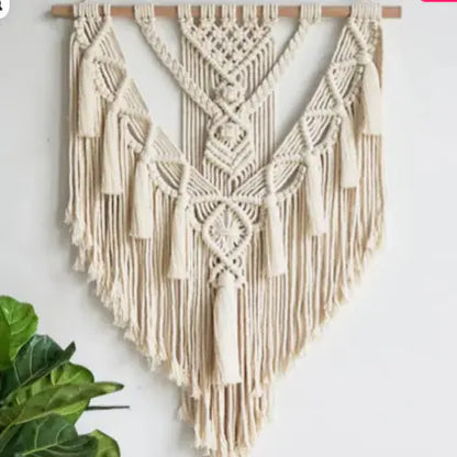 Bohemian Cotton Rope Tapestry Wall Decor