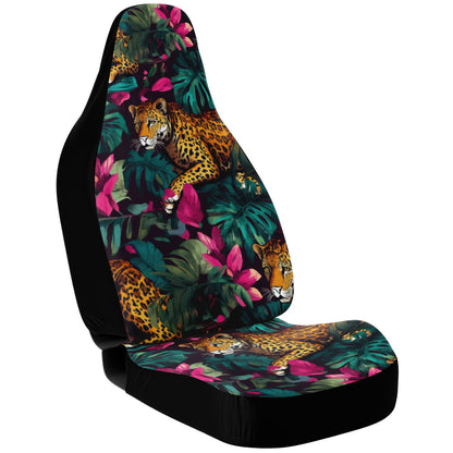 Tropical Animal Print Car Seat Cover