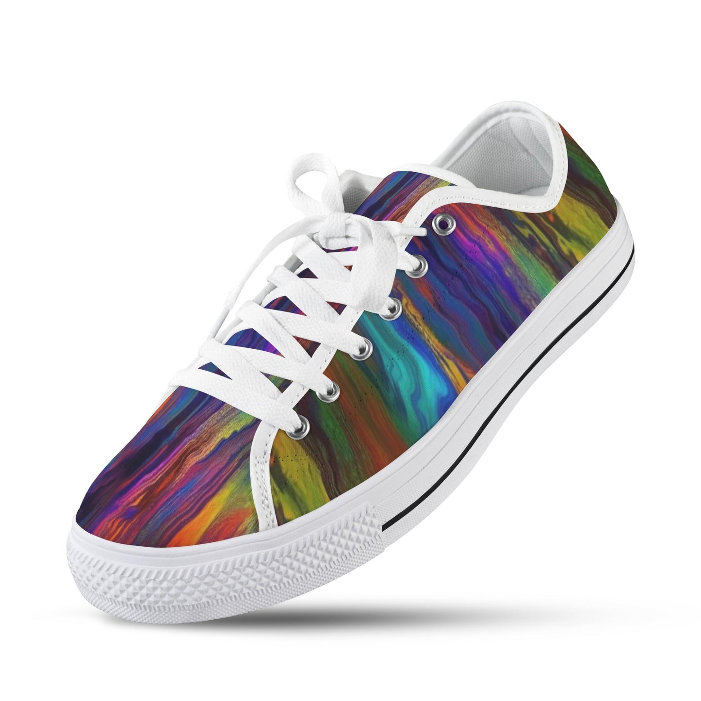 Low Top Multi-Color Women's Shoes
