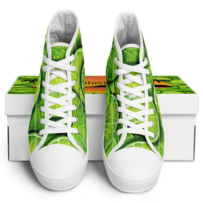 Lime Fruit Urban Peak High Top Shoes
