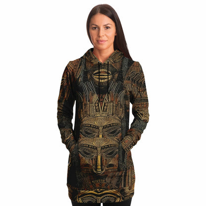 Fashion Longline Hoodie – Tribal, African, Bohemian Style