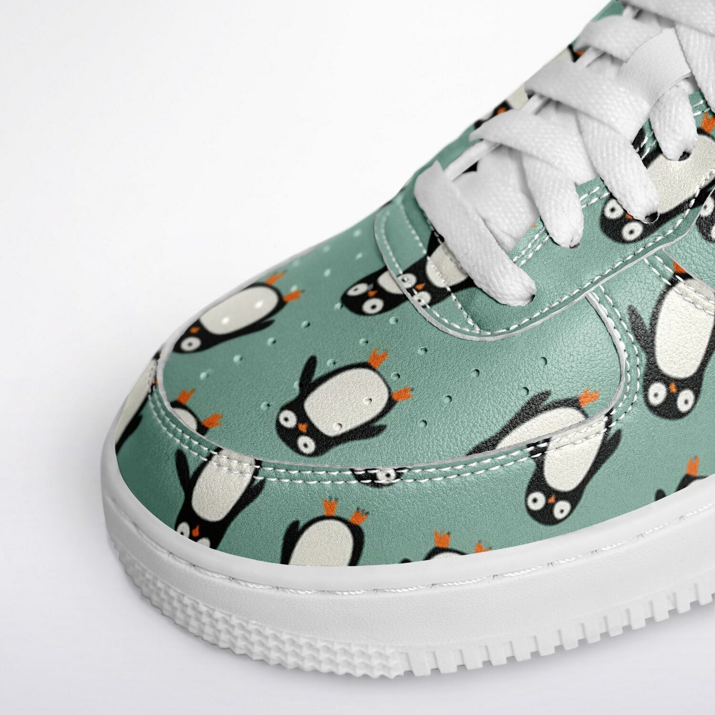 Core Low Shoes | Cute Penguin Pattern with Playful Wildlife Design