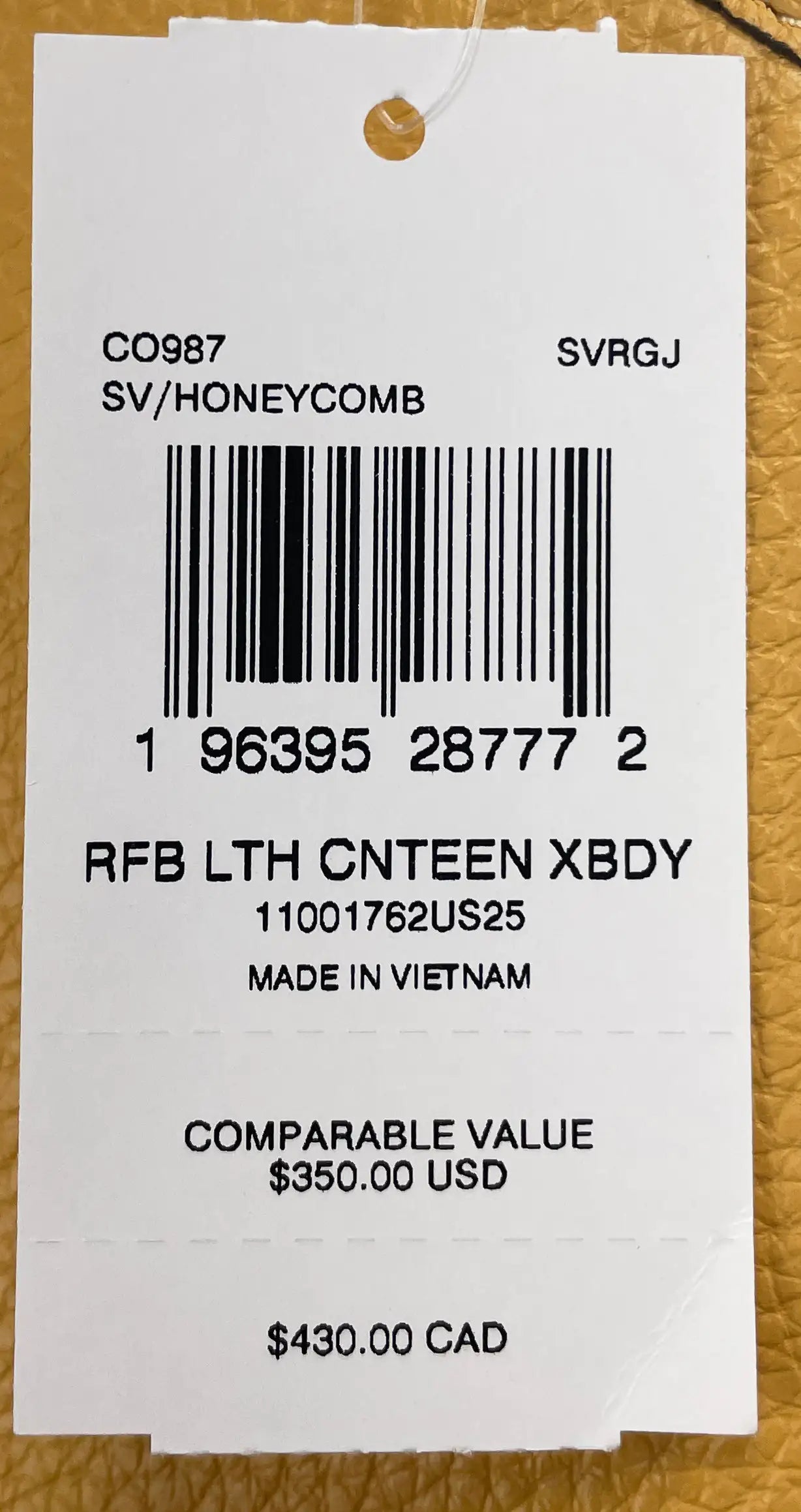 Coach Canteen Crossbody Bag Purse