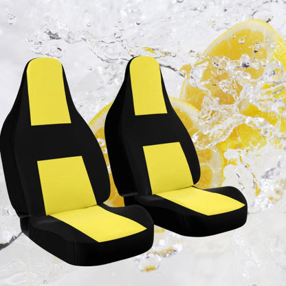 Bright Yellow & Black Car Seat Covers – Bold, Vibrant & Stylish  High Quality Custom Design copy