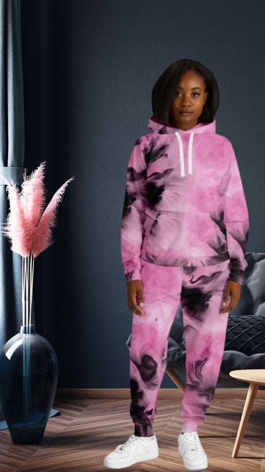 Tie Dyed Slim Fit Sweatsuit | Hoodie Crew and Jogger Sweatpants Fashion Hoodie & Jogger -#swirls#inks#watercolor#seamless#hippie#abstract#fabric#bleach#dye#tie#tie-dye