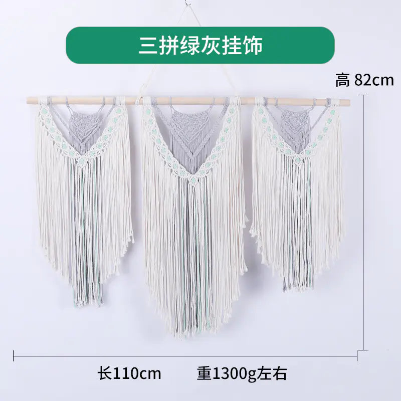 Bohemian Cotton Rope Tapestry Wall Decor