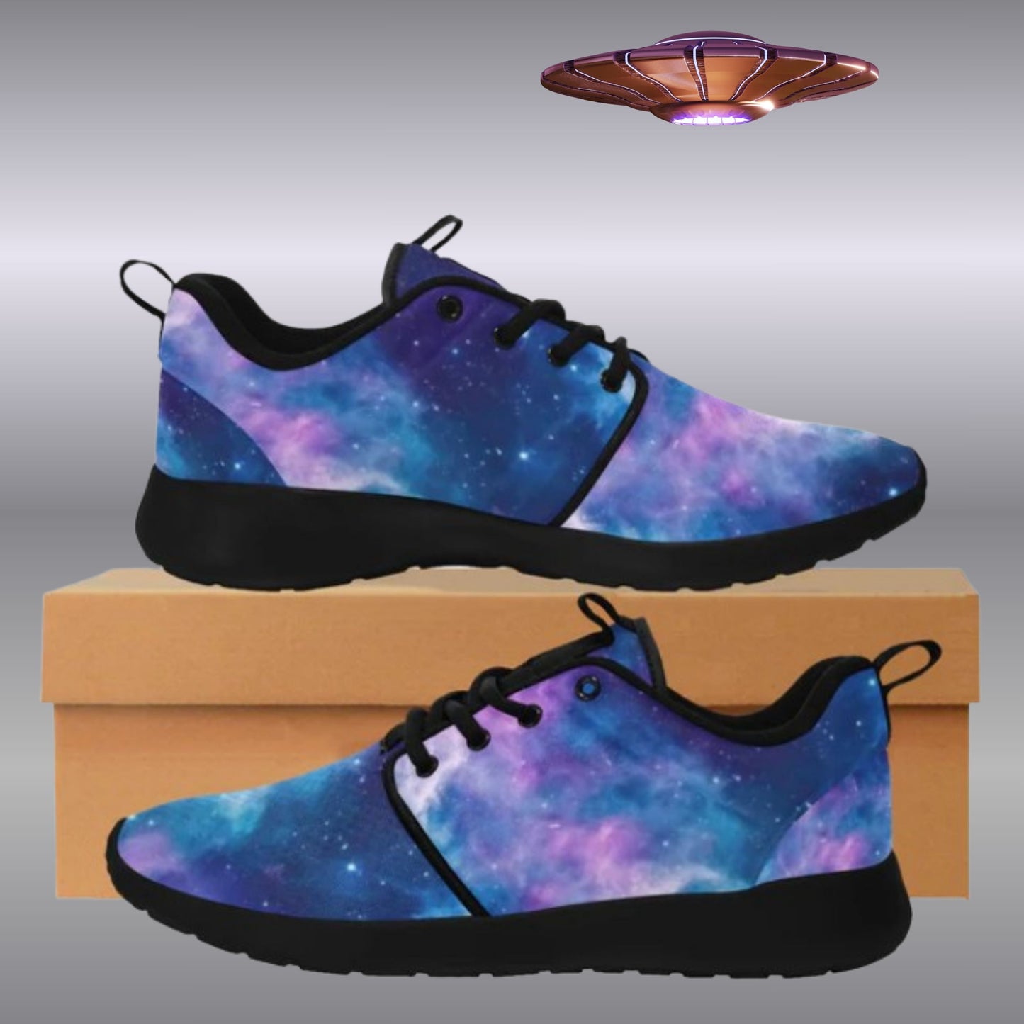 Hand Designed Galaxy Shoes: Custom Celestial Sneakers