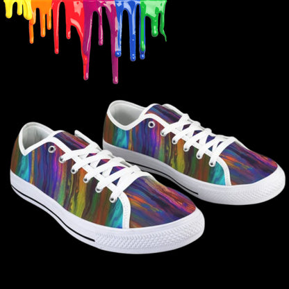 Low Top Multi-Color Women's Shoes