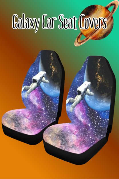 Galaxy Car Seat Covers - 2 pcs  Universal Fit
