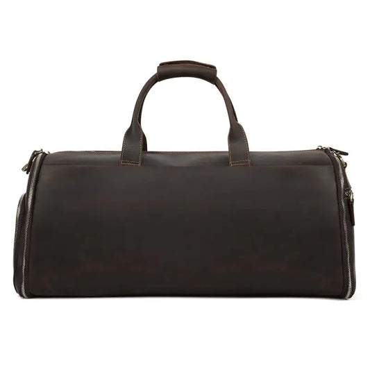 Crazy Horse Leather Vintage Duffel Bag