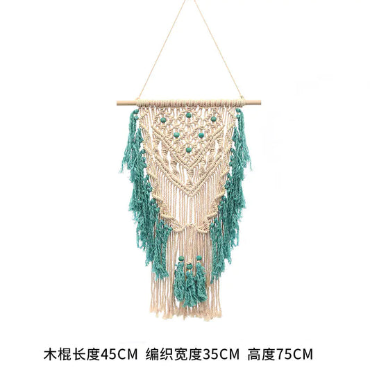 Bohemian Cotton Rope Tapestry Wall Decor