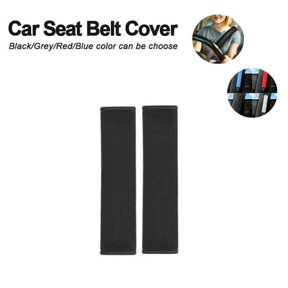 1/2PCS Car Seat Belt Cover Seatbelt Safety Shoulder Protector Wear-resistant Non-slip for Car Interior Decoration