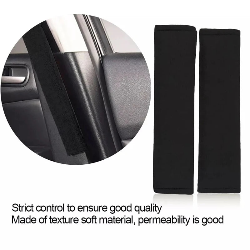 1/2PCS Car Seat Belt Cover Seatbelt Safety Shoulder Protector Wear-resistant Non-slip for Car Interior Decoration
