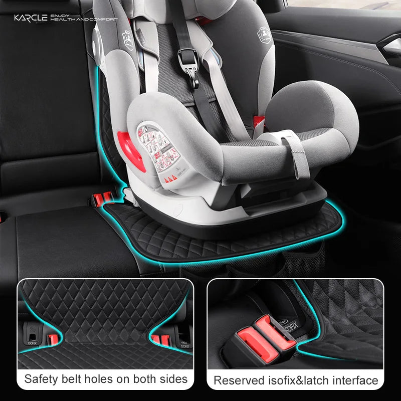 Car Seat Cover Protector for Child Kids Universal Car Child Safety Seat Mat Auto Rear Seat Covers Seat Covers Pad Protection