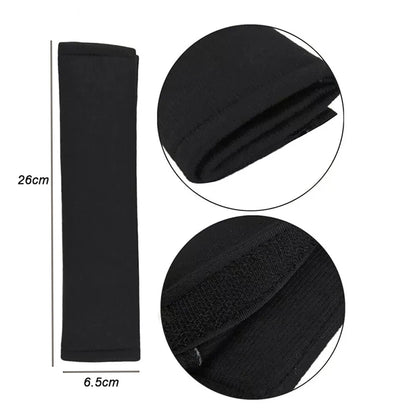 1/2PCS Car Seat Belt Cover Seatbelt Safety Shoulder Protector Wear-resistant Non-slip for Car Interior Decoration