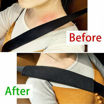 1/2PCS Car Seat Belt Cover Seatbelt Safety Shoulder Protector Wear-resistant Non-slip for Car Interior Decoration