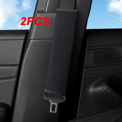 1/2PCS Car Seat Belt Cover Seatbelt Safety Shoulder Protector Wear-resistant Non-slip for Car Interior Decoration