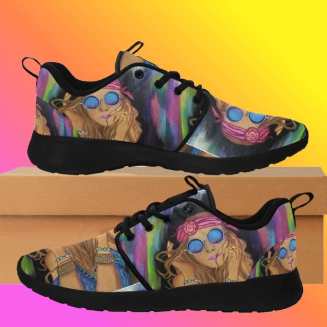 70's Hippie Women's Sneakers