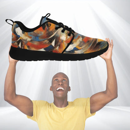 Women's Abstract Multi - Color Sneakers