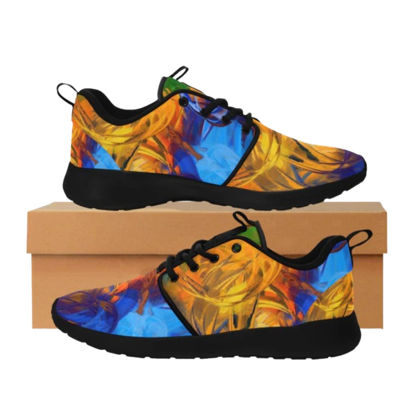 Men's Abstract Expressionism Sneakers