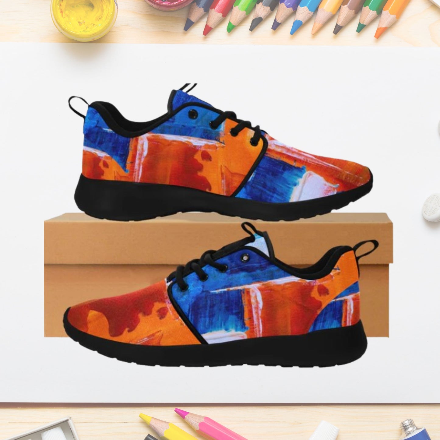 Men's Abstract Sneakers