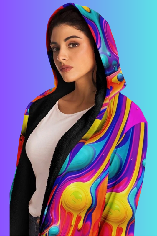 Stand Back and Wait for the Compliments to Come In Turn Heads With This Microfleece Cloak