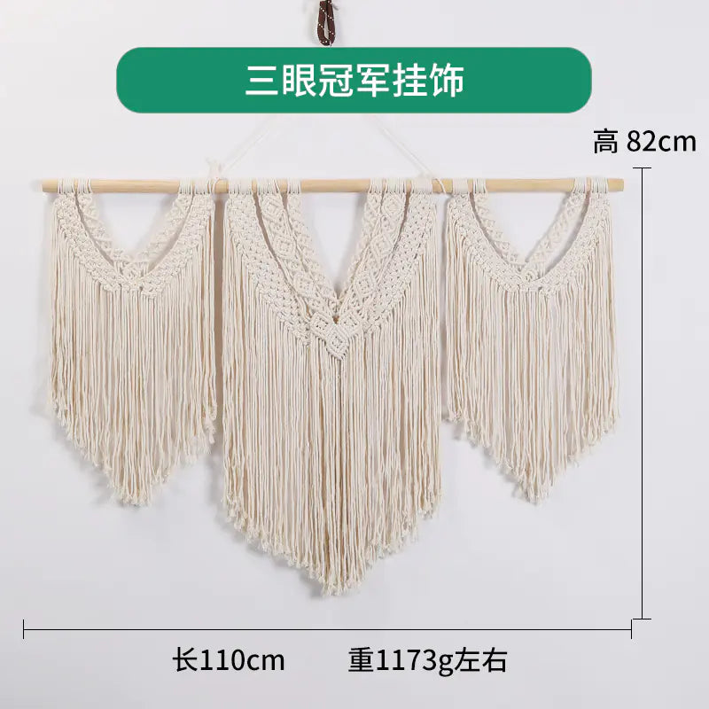 Bohemian Cotton Rope Tapestry Wall Decor