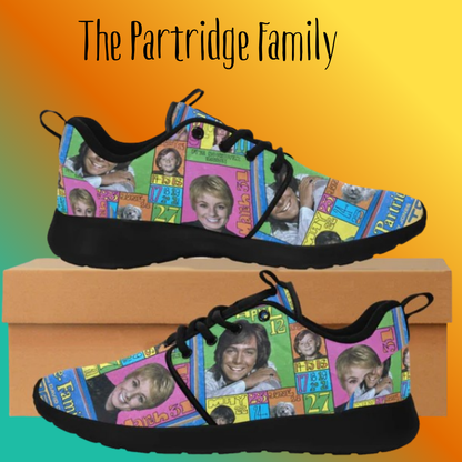 Partridge Family Women's Baby Boomer Sneakers  Hippie Days