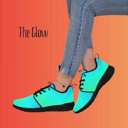 Green Glow Women's Sneakers