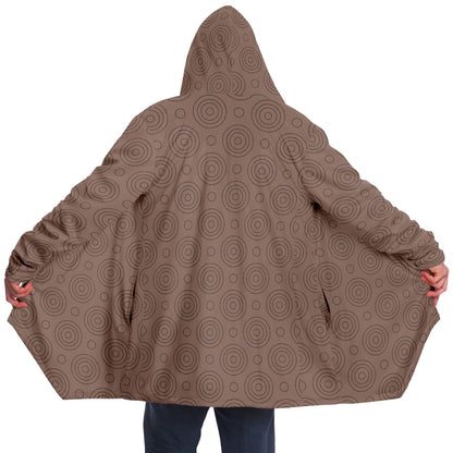 Warm Cloak Hoodie Brown