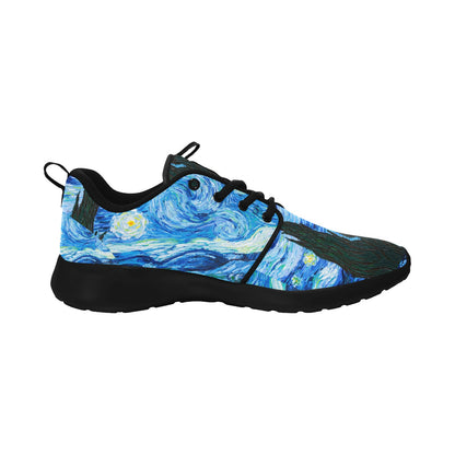 Van Gogh Starry Night Old School Sneakers - Women's Shoes Women's Sneakers
