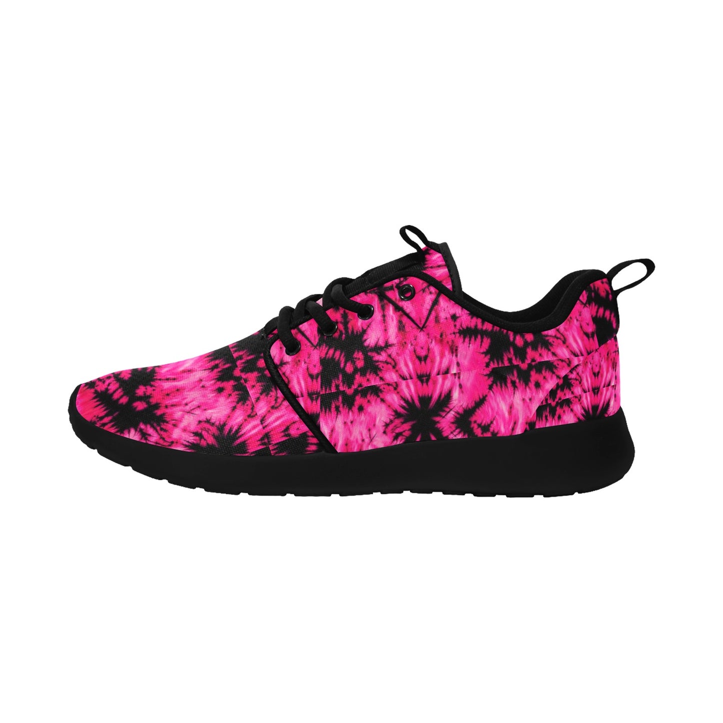 Splot - Pink & Black Women's Sneakers
