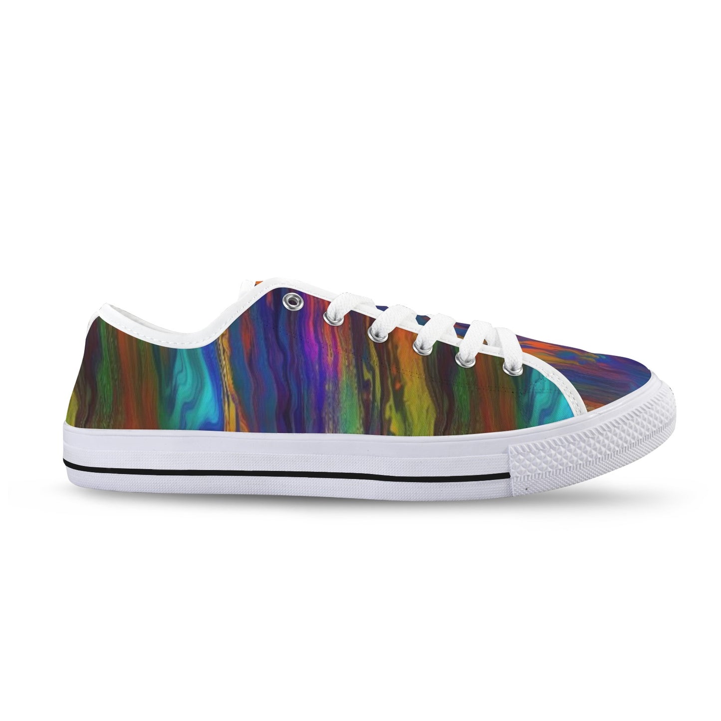 Low Top Multi-Color Women's Shoes