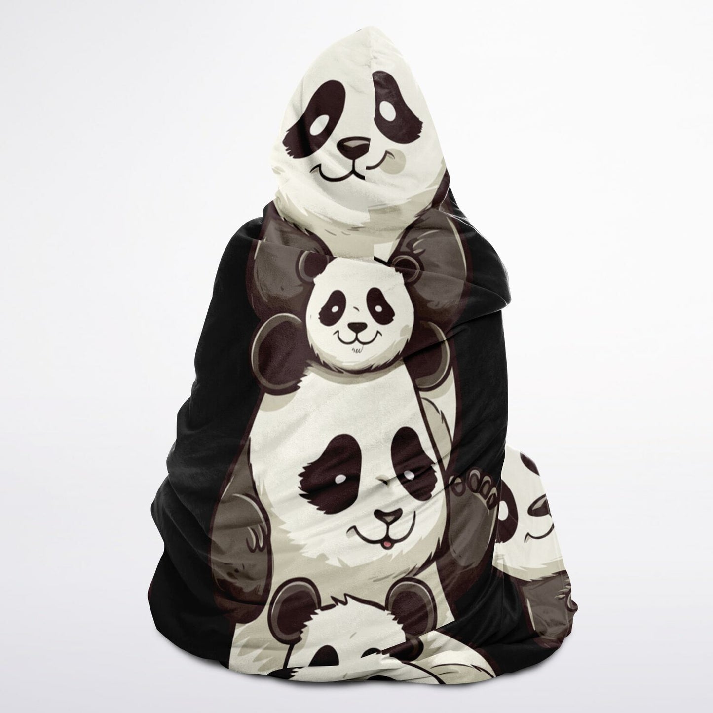 Youth Hooded Panda Bear Blanket 🐼 Because Regular Blankets Don’t Hug Back