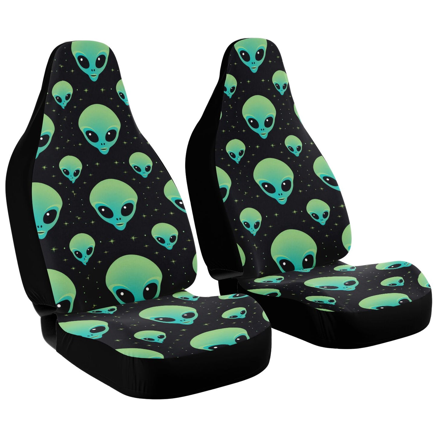 High Quality Alien Skulls Car Seat Covers – Custom Futuristic & Creative Design