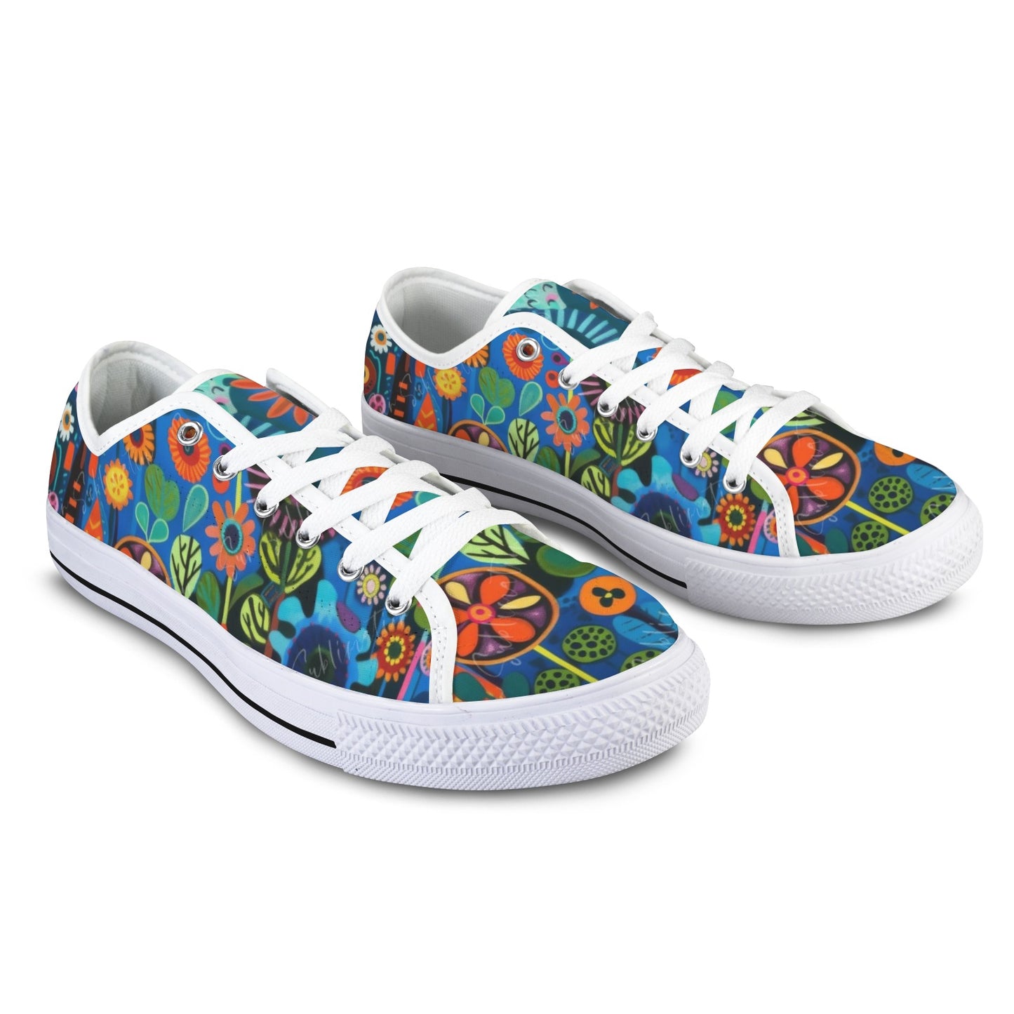 Whimsical Art Low Top Women's Shoes
